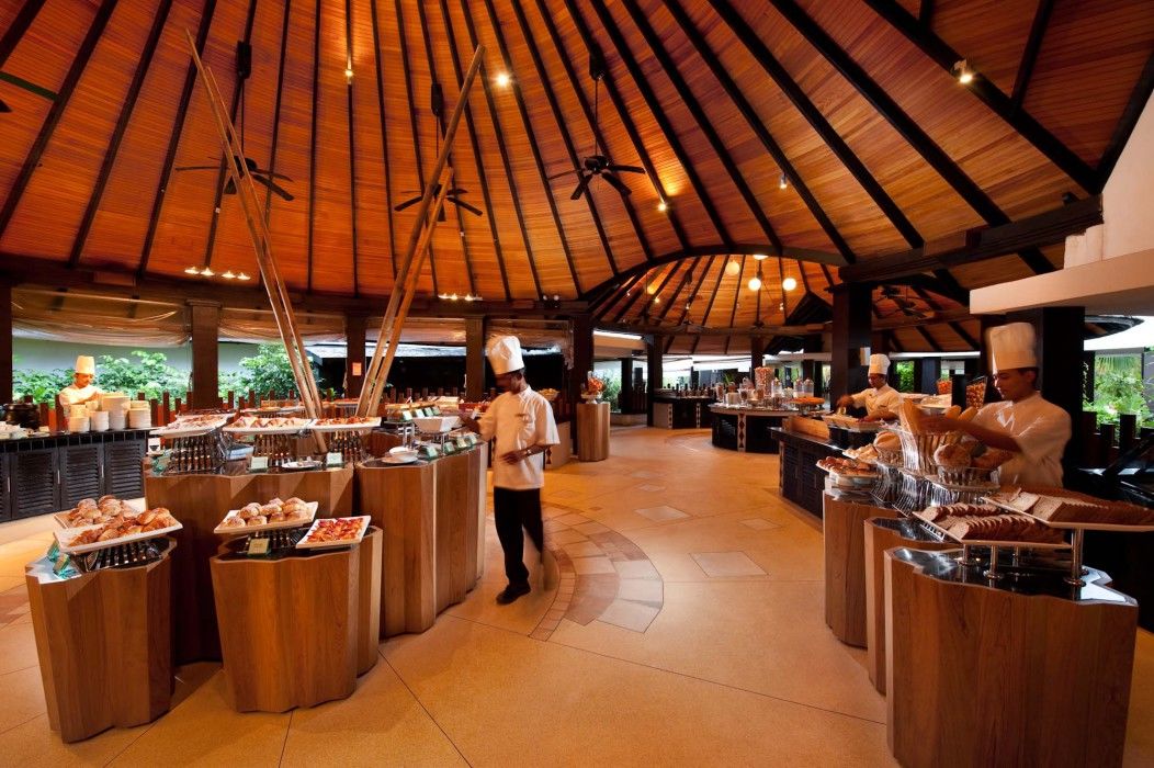 Hilton Maldives Iru Fushi Resort & Spa Noonu Atoll Restaurant foto
